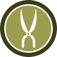 Badge mantenimiento de huertos